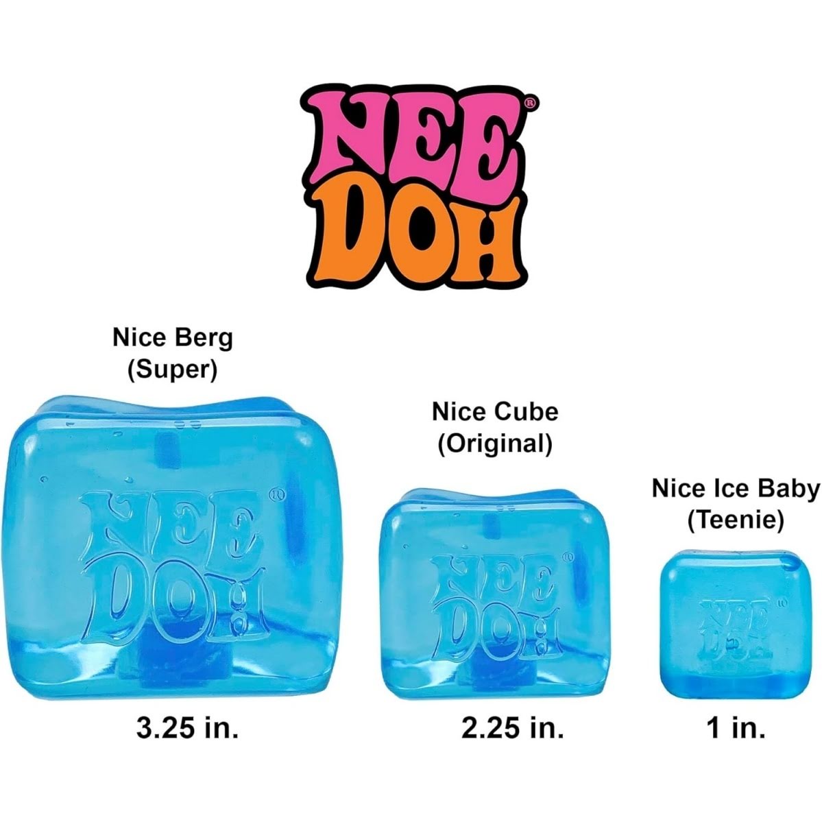 NeeDoh Nice Cube ¨C Assorted ¨C 1 Pack