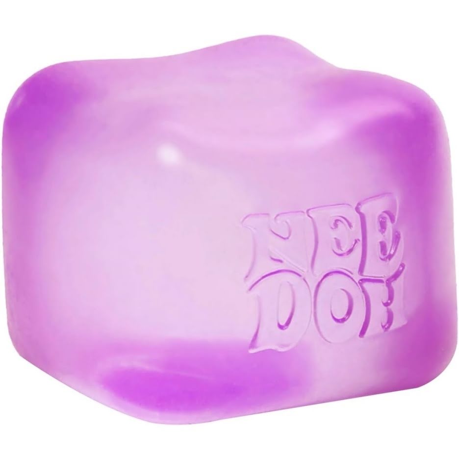NeeDoh Nice Cube ¨C Solid Squish ¨C Pink